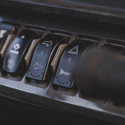 Polaris RZR Turbo R Plug & Play Auto-Cancel Turn Signal Kit with White Running Lights