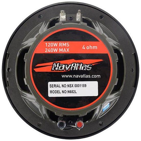 6.5” Speakers with Blue LED Lighting (Pair)