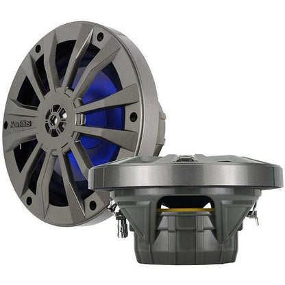 6.5” Speakers with Blue LED Lighting (Pair)