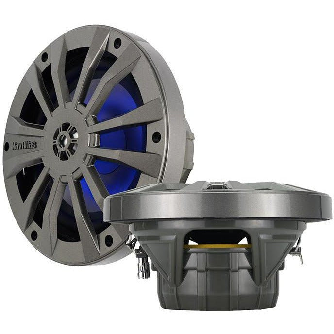 6.5” Speakers with Blue LED Lighting (Pair)