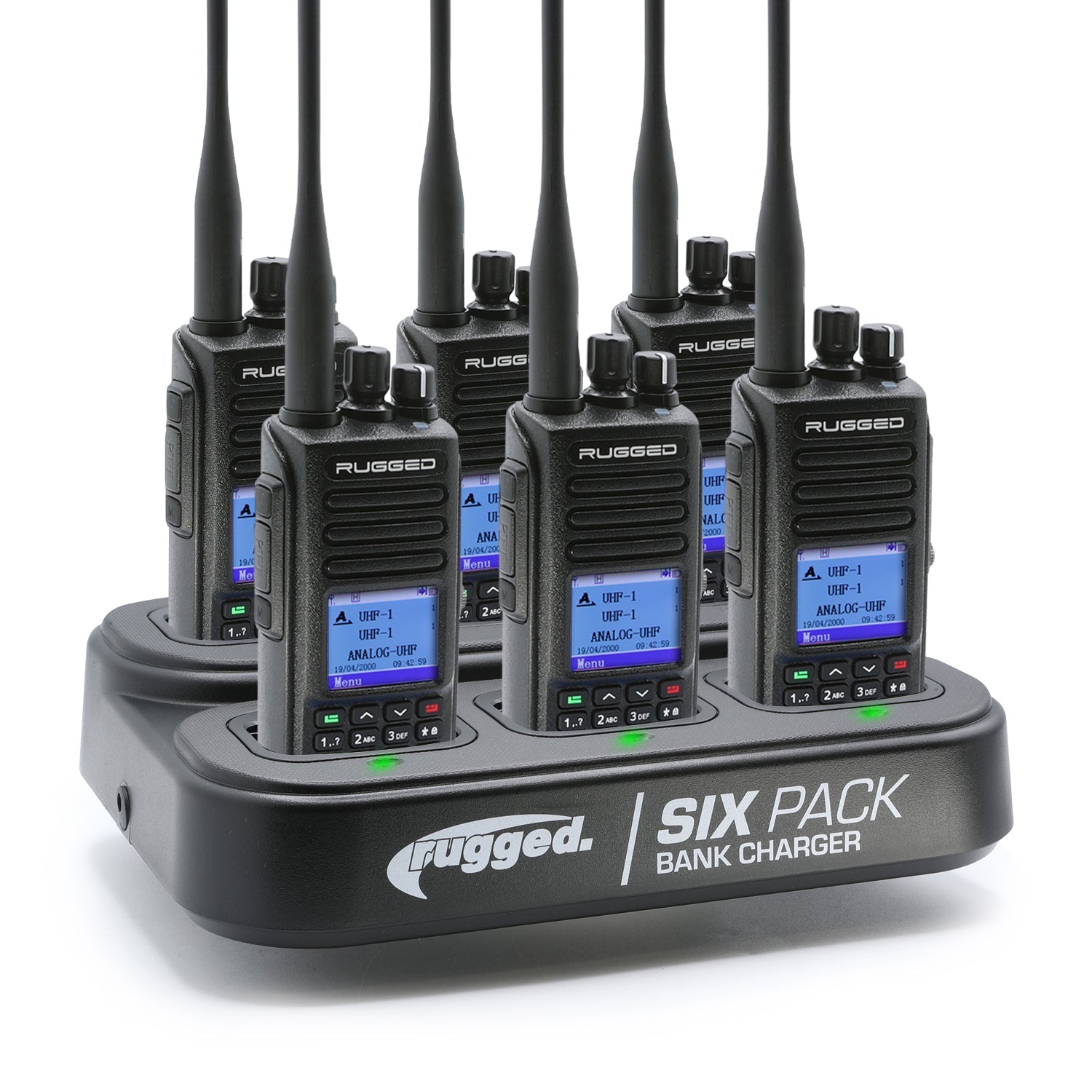 6 PACK - Choose Your Business Band Two Way Handheld Radio - RDH-X