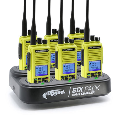 6 PACK - Choose Your Business Band Two Way Handheld Radio - RDH-X