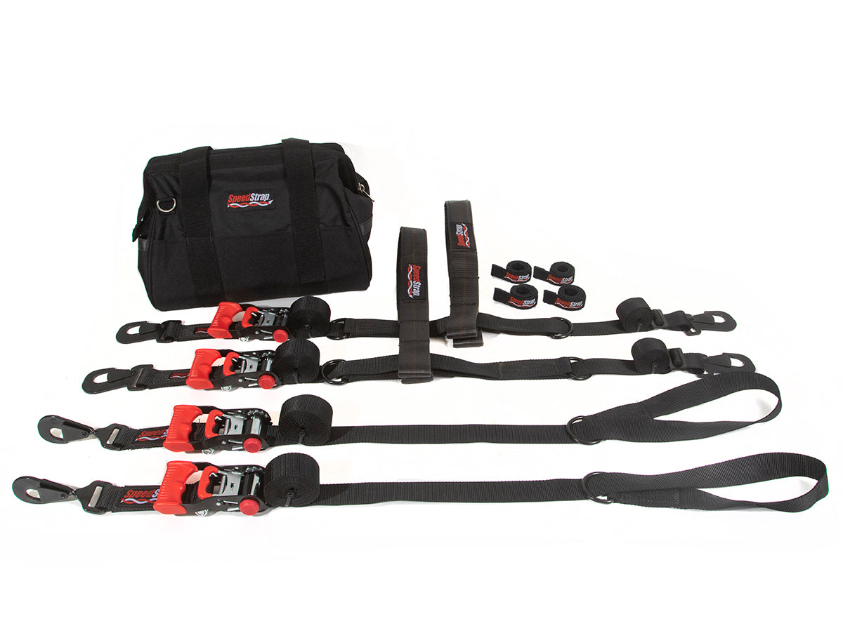 Ultimate 1.5" Tire Bonnet Kit - Black - SpeedStrap