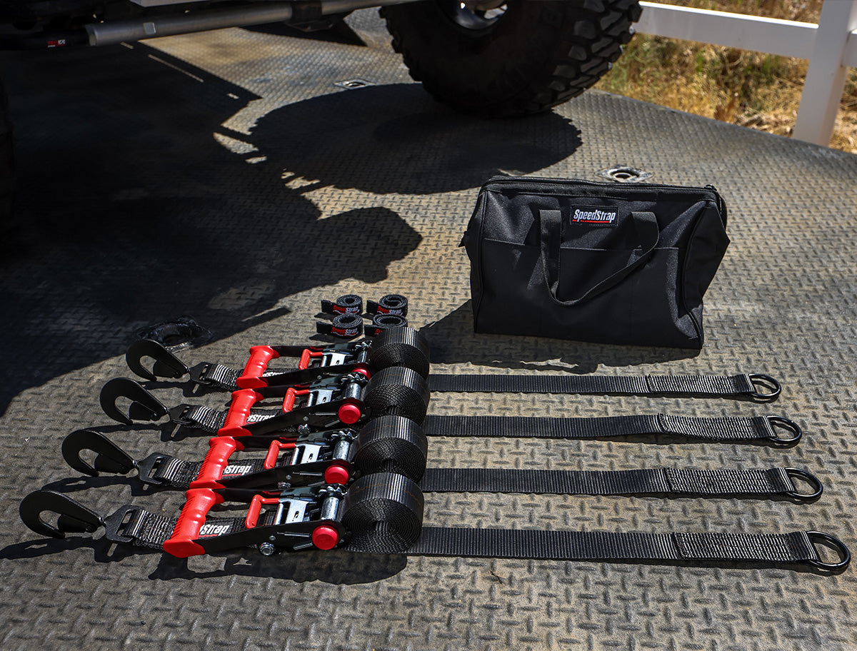 Heavy Duty Wheel Lasso Tie Down Kit - SpeedStrap