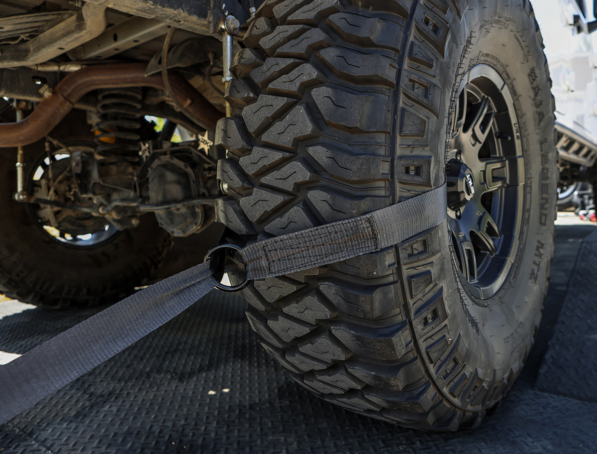Heavy Duty Wheel Lasso Tie Down Kit - SpeedStrap