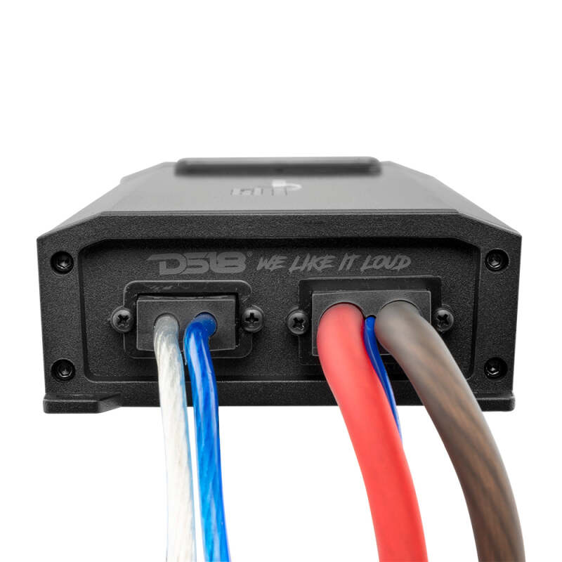 DS18 1-Channel Class-D Amp Full-Range 1500 Watts RMS at1 ohm IP67 Waterproof Rating