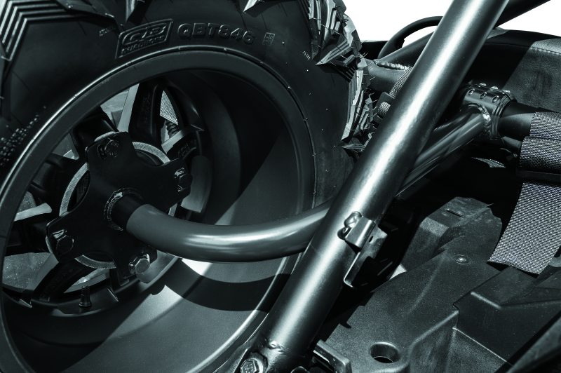 DragonFire Racing 14-22 Polaris RZR XP Spare Tire Carrier