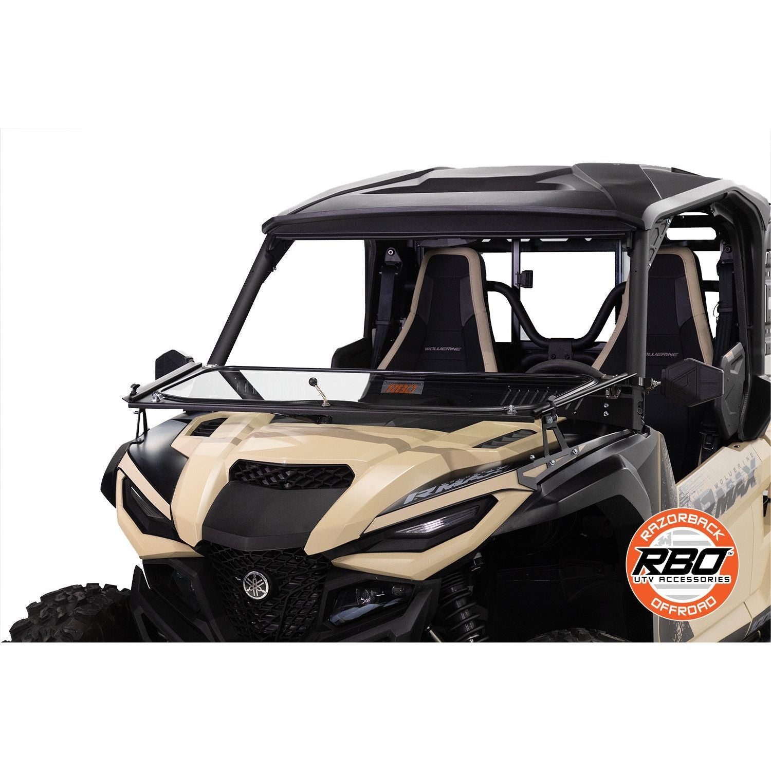 Yamaha Wolverine RMAX Folding Windshield