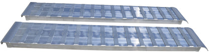Gen-Y Extreme-Duty 6ft Aluminum Loading Ramps 15in x 72in 5K Capacity Per Ramp - Pair