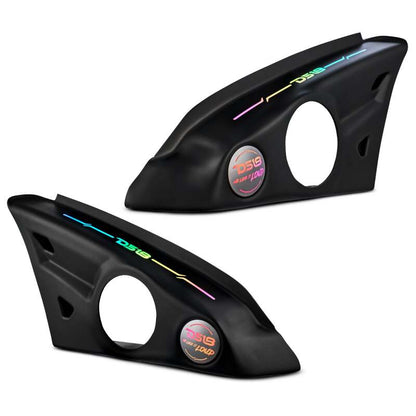 DS18 2015+ Polaris Slingshot Arm Rest Enclosure Fits 2x 6.5in Speakers (Not Included)