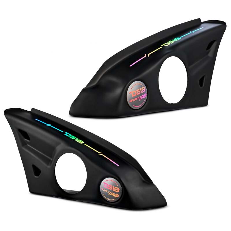 DS18 2015+ Polaris Slingshot Arm Rest Enclosure Fits 2x 6.5in Speakers (Not Included)