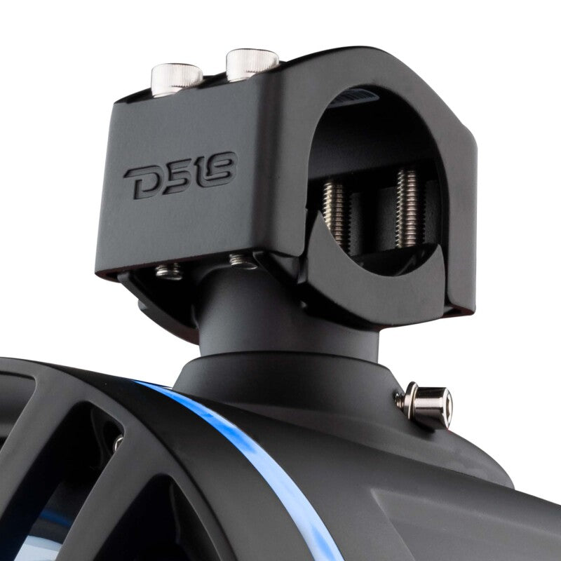 DS18 Marine And Powersports Towers 8in 125 Watts RMS RGB LED Lights Red