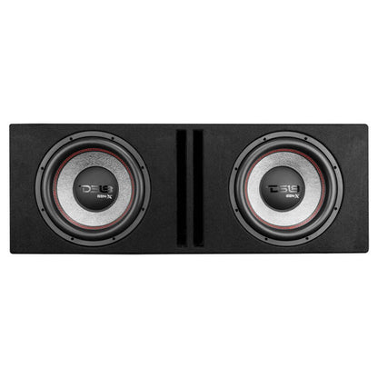 DS18 Dual 12in Loaded 900 Watts RMS 2x GEN-X124D Ported Enclosure Speakers Included