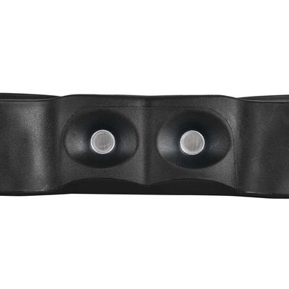 DS18 2007-18 Jeep JK/JKU Soundbar System Fits 4 x 8in Speakers (Not Included)- Black