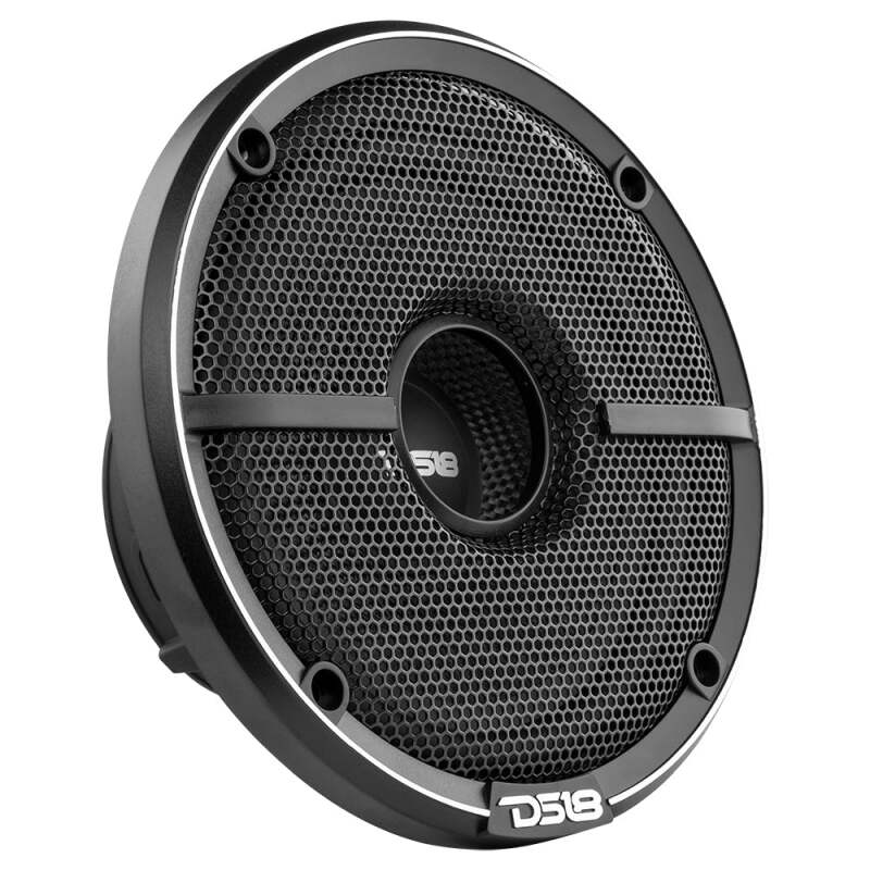 DS18 6.5in 80 Watts RMS 4 ohm 2-Way Component Speaker w/ Kevlar Cones