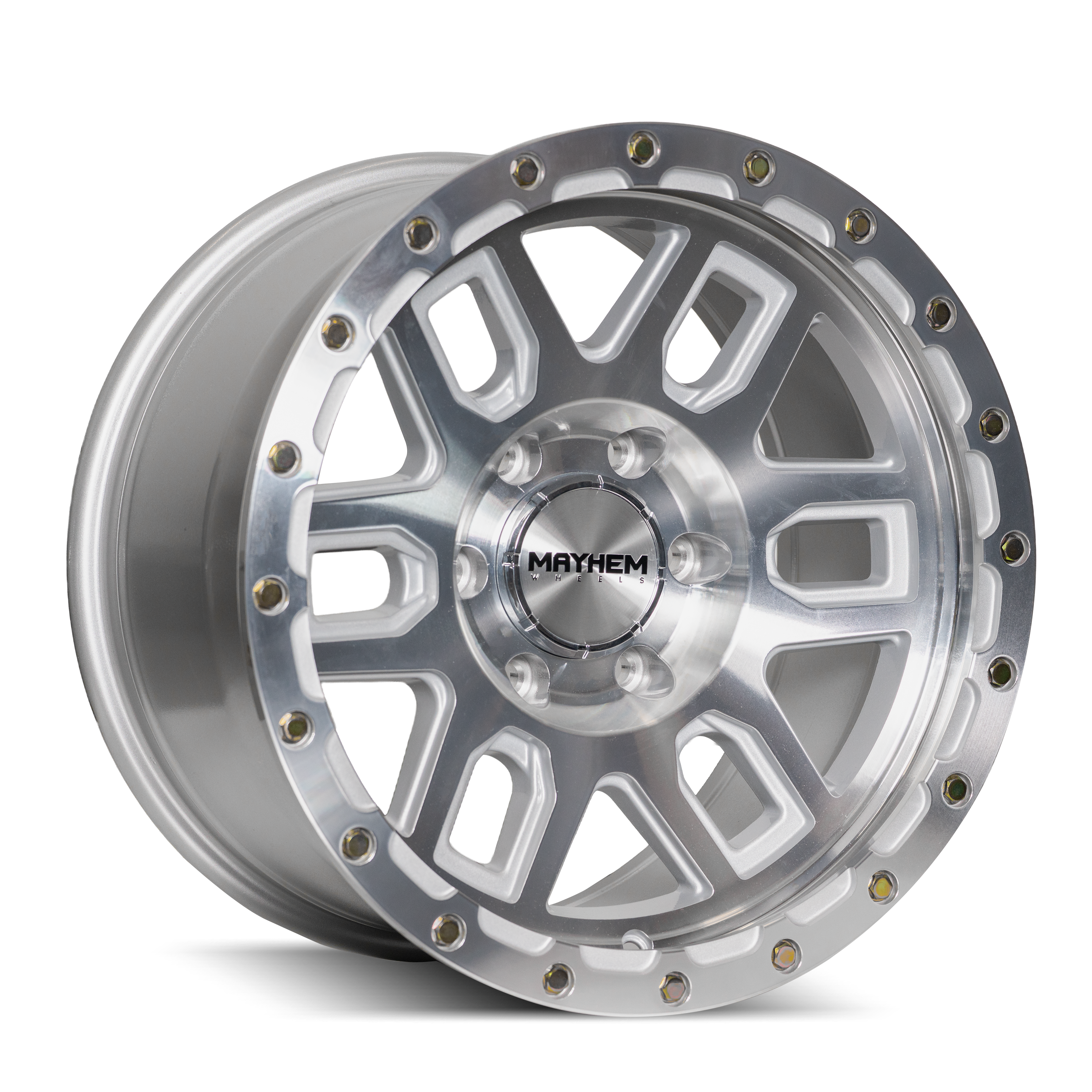 MAYHEM MAYHEM  DELTA 8304 MACHINED WITH SILVER WINDOW 20X9 8x170 0MM 125.2MM