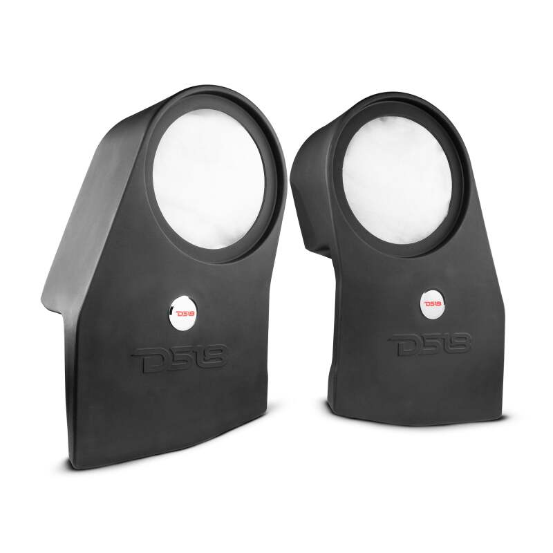 DS18 2018-23 Jeep JL/JLU Subwoofer Enclosure Fits 2x 10in Wheel Well Sealed Left & Right (w/out Amp)