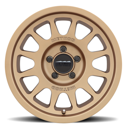 Method MR703 17x8.5 +25mm Offset 5x5 71.5mm CB Method Bronze Wheel