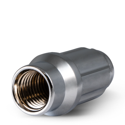 RHI 12X1.5 CLOSED END SPLINE ET6 LUG 1.62" CHROME 24 LUGS, 1 KEY