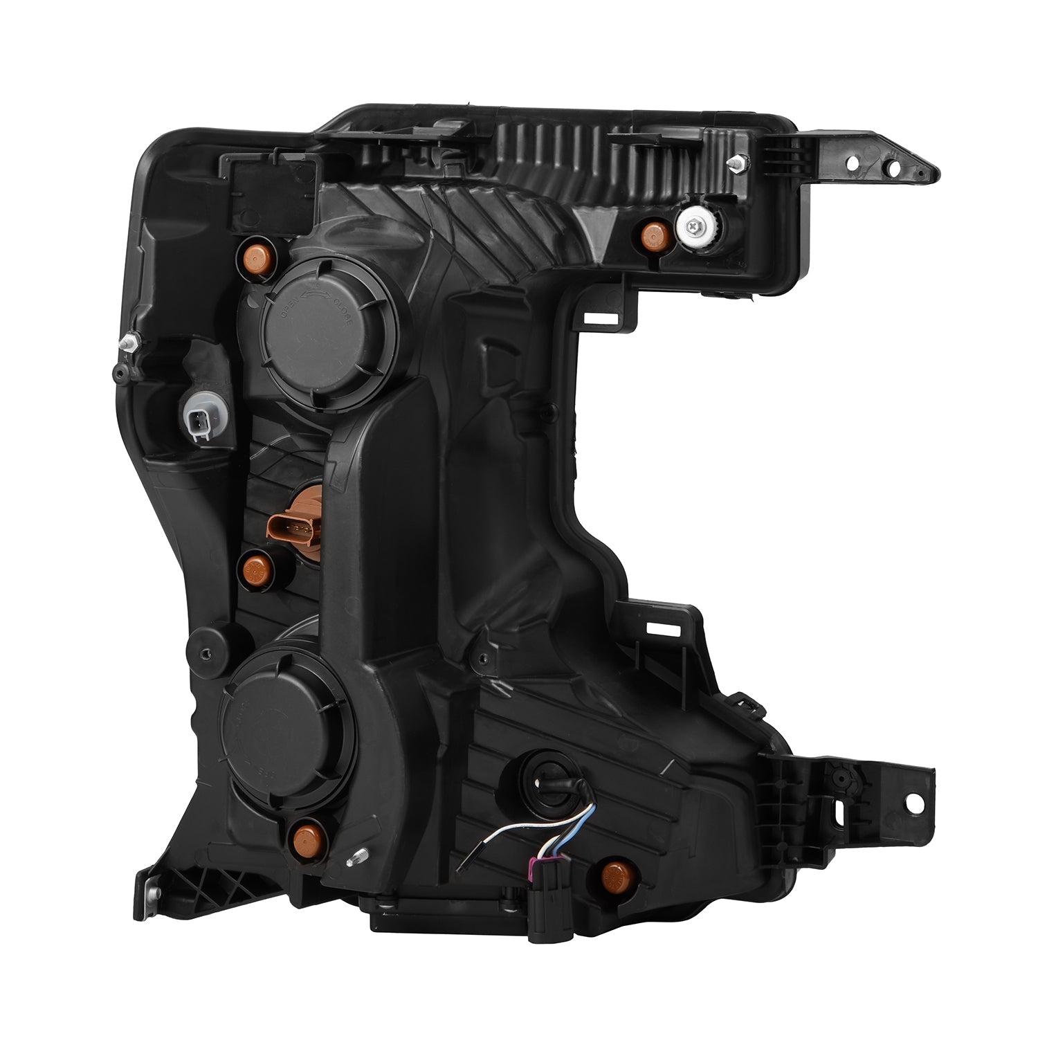 Alpha Rex 20-22 Ford Super Duty LUXX-Series LED Projector Headlights Black