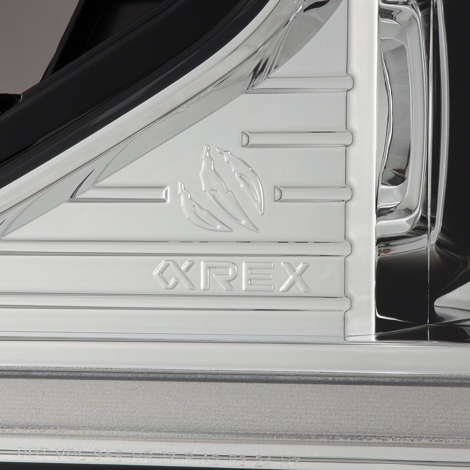 Alpha Rex 20-22 Ford Super Duty LUXX-Series LED Projector Headlights Chrome