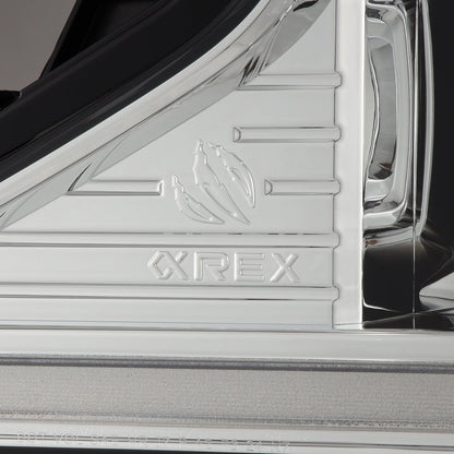 Alpha Rex 20-22 Ford Super Duty LUXX-Series LED Projector Headlights Chrome