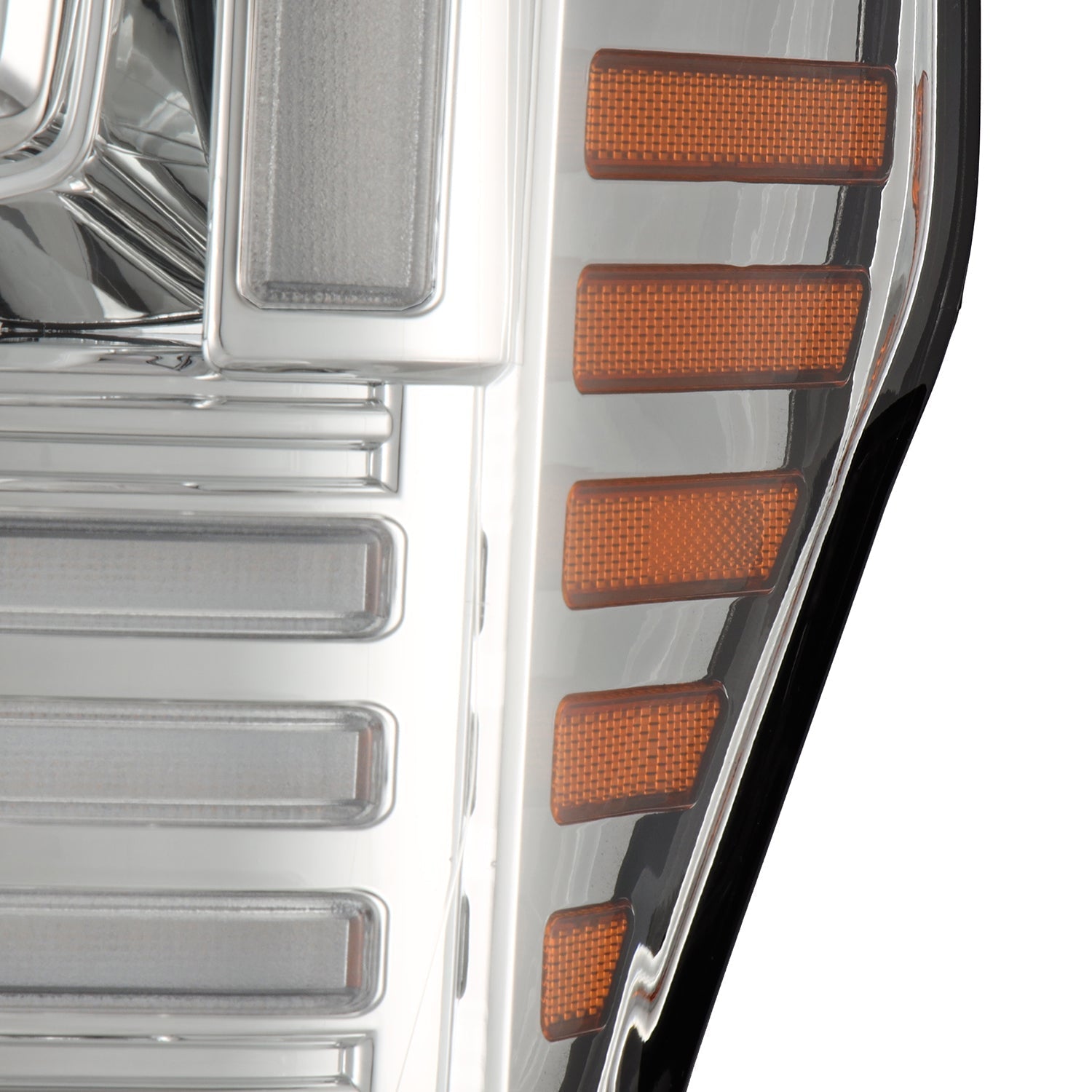 Alpha Rex 20-22 Ford Super Duty LUXX-Series LED Projector Headlights Chrome