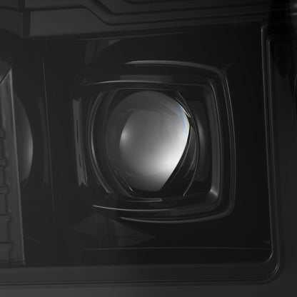 Alpha Rex 20-22 Ford Super Duty LUXX-Series LED Projector Headlights Alpha-Black