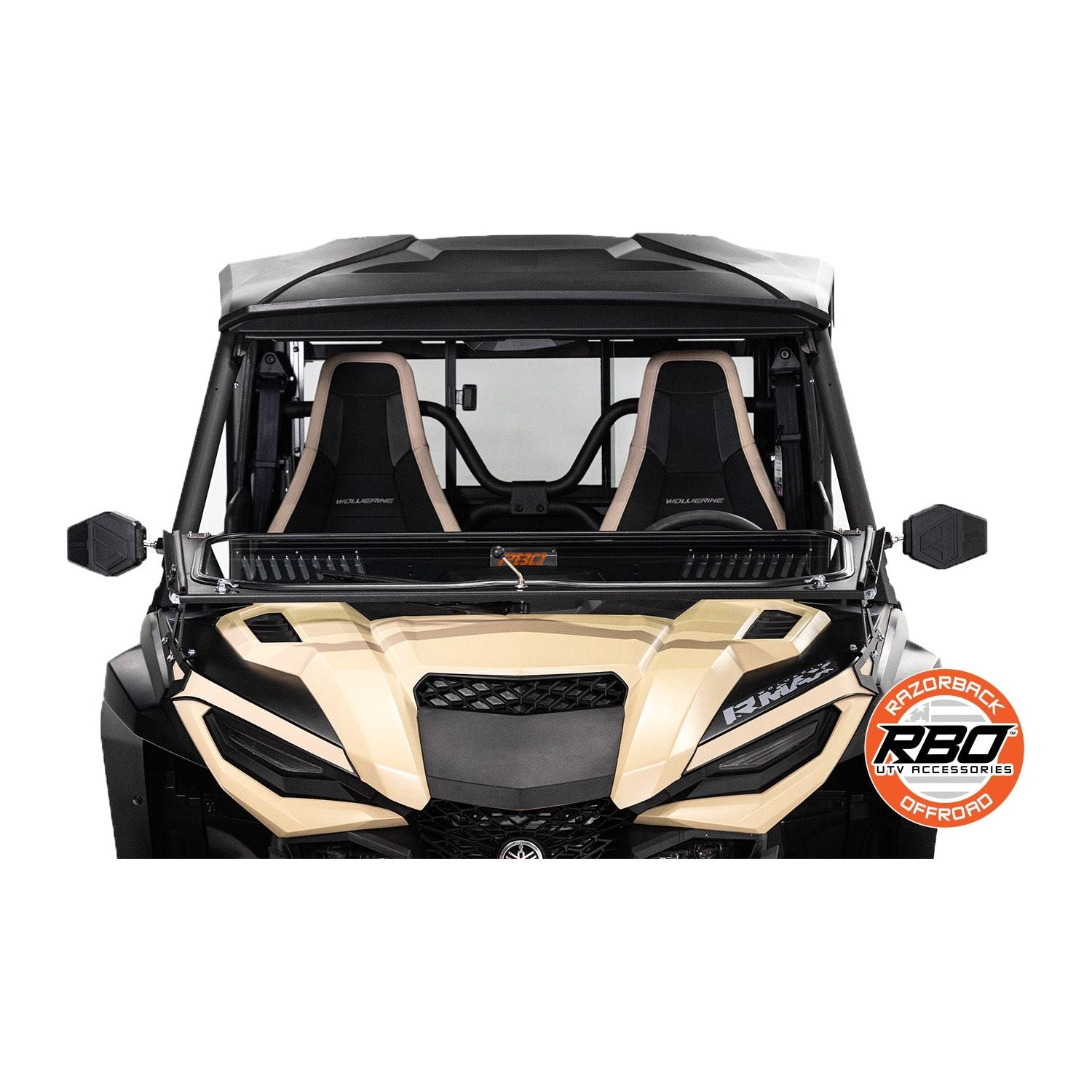 Yamaha Wolverine RMAX Folding Windshield