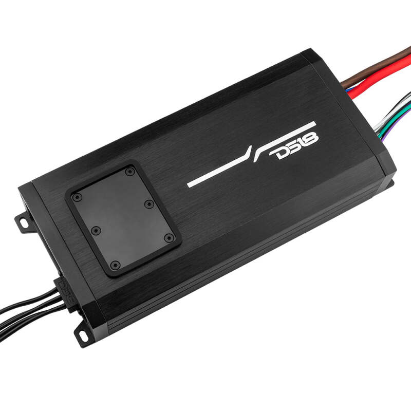 DS18 4-Channel Class-D Amp |Full-Range 4 x 150 Watts RMS at4 ohmIP67 Waterproof Rating
