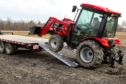 Gen-Y Heavy-Duty 8ft Aluminum Loading Ramps 15in x 96in 5K Capacity Per Ramp - Pair