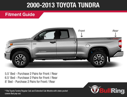 Raised Fit Retractable Tie-Down Anchors | 2000-2013 Toyota Tundra | Regular Cab | Extended Cab | - SpeedStrap