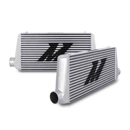 Mishimoto Universal Silver S Line Intercooler Overall Size: 31x12x3 Core Size: 23x12x3 Inlet /Outlet