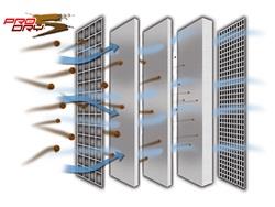 aFe MagnumFLOW Air Filters UCO PDS A/F PDS 3F x 6B x 4-3/4T x 9H