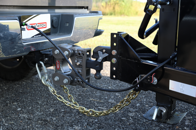 Gen-Y The Boss Torsion-Flex 2.5in Shank 7.5in Drop 16K Hitch w/GH-051 Dual-Ball/GH-032 Pintle Lock
