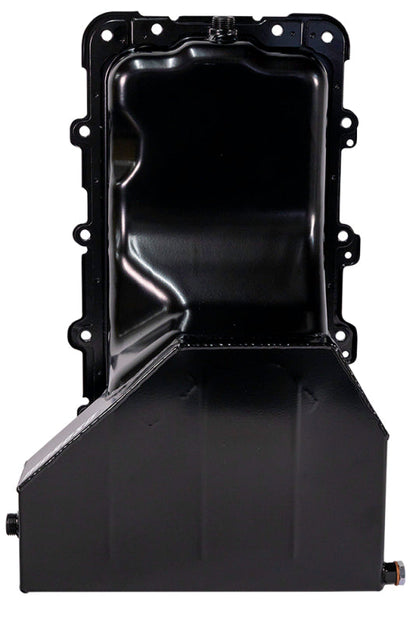 Moroso Ford 4.6/5.4L (w/Rear Sump) Road Race Baffled Wet Sump 8qt 6.5in Steel Oil Pan
