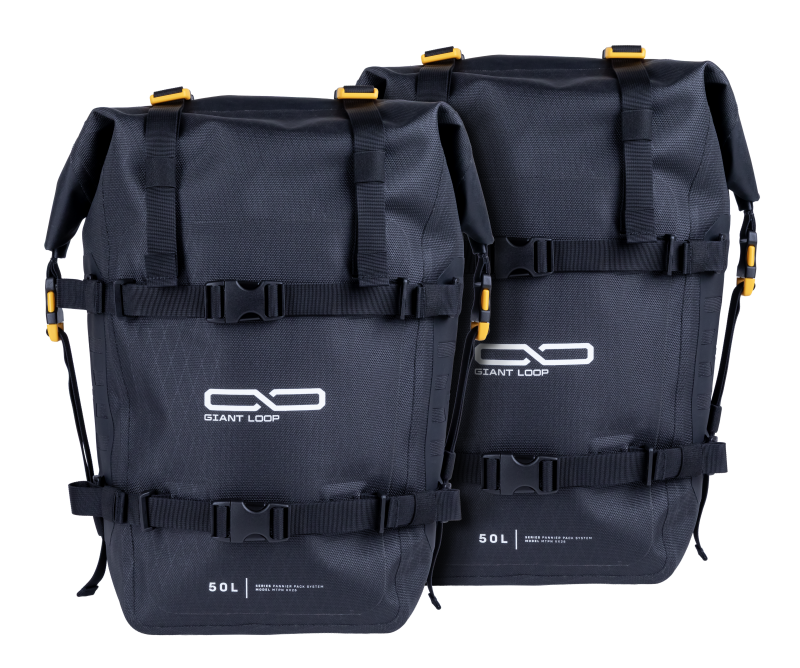 Giant Loop MotoTrekk Panniers 50L - Black