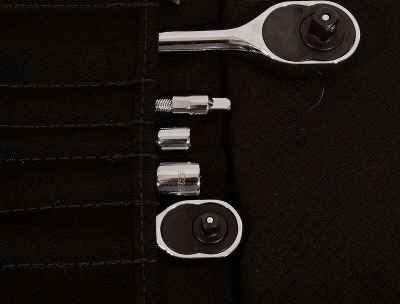 PRP RZR Roll Up Tool Bag with 36pc Tool Kit