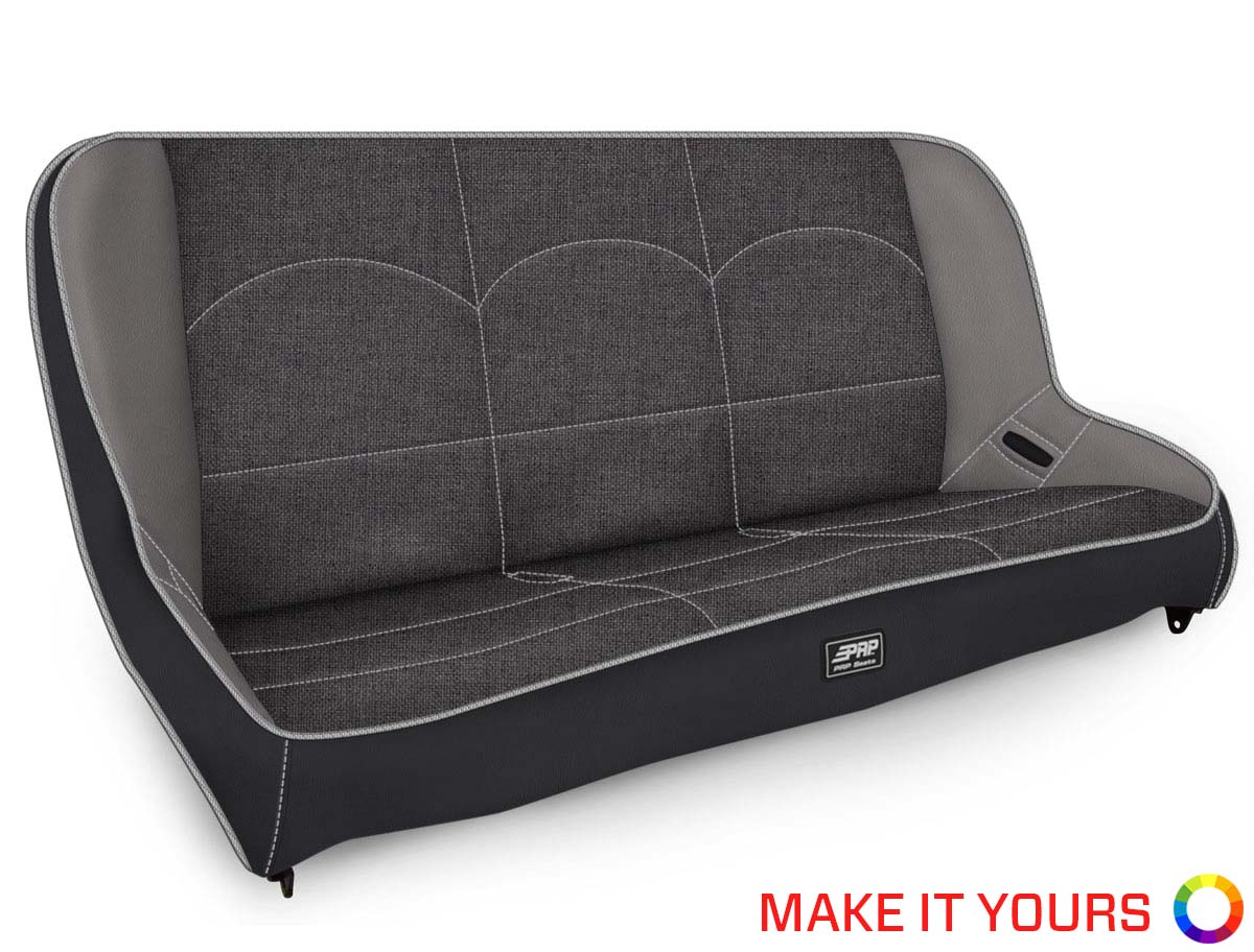 Custom Standard Bench Seat Low Back - 30 - High Back, Short Depth