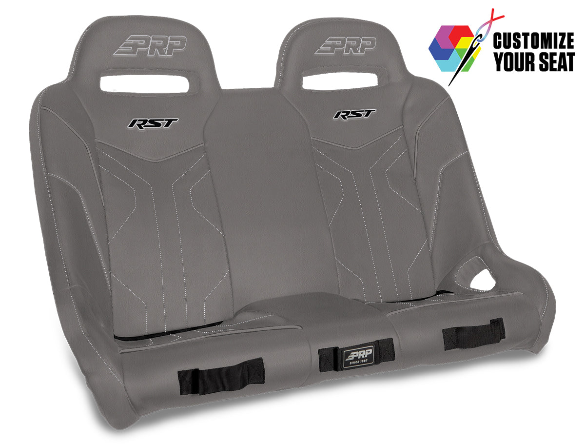RST Quick Release Rear Suspension Bench Seat for Polaris RZR PRO XP4, PRO R4, Turbo R4 - Custom