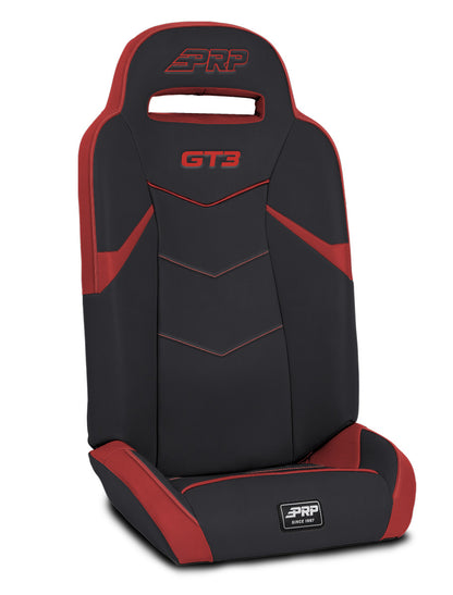 GT3 Fold Flat Rear Suspension Seats for Polaris RZR PRO XP4, PRO R4, Turbo R4 (Pair) - Custom