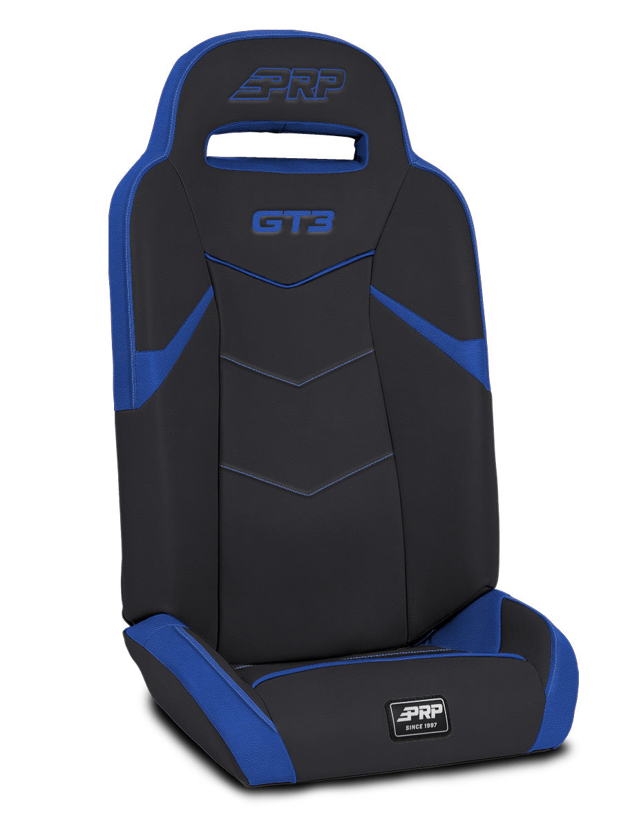 GT3 Fold Flat Rear Suspension Seats for Polaris RZR PRO XP4, PRO R4, Turbo R4 (Pair) - Custom