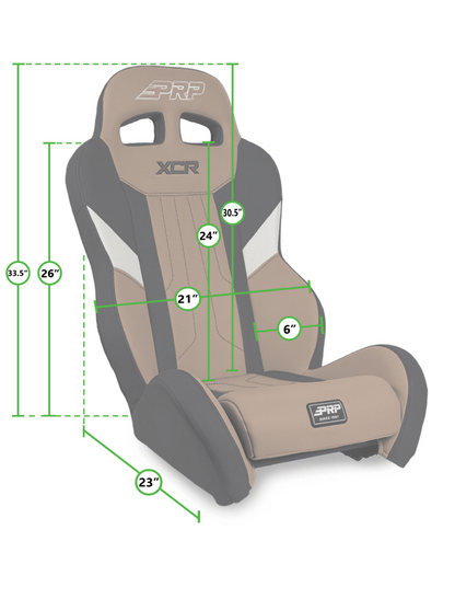 XCR Rear Suspension Seat