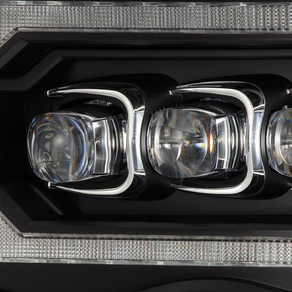 Alpha Rex 02-05 Dodge Ram NOVA-Series LED Projector Headlights Black