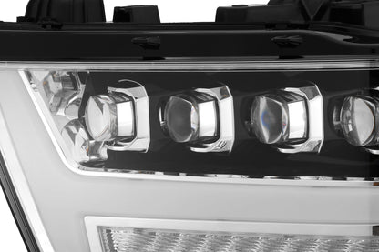 Alpha Rex 19-22 Ram 1500 NOVA-Series LED Projector Headlights Chrome