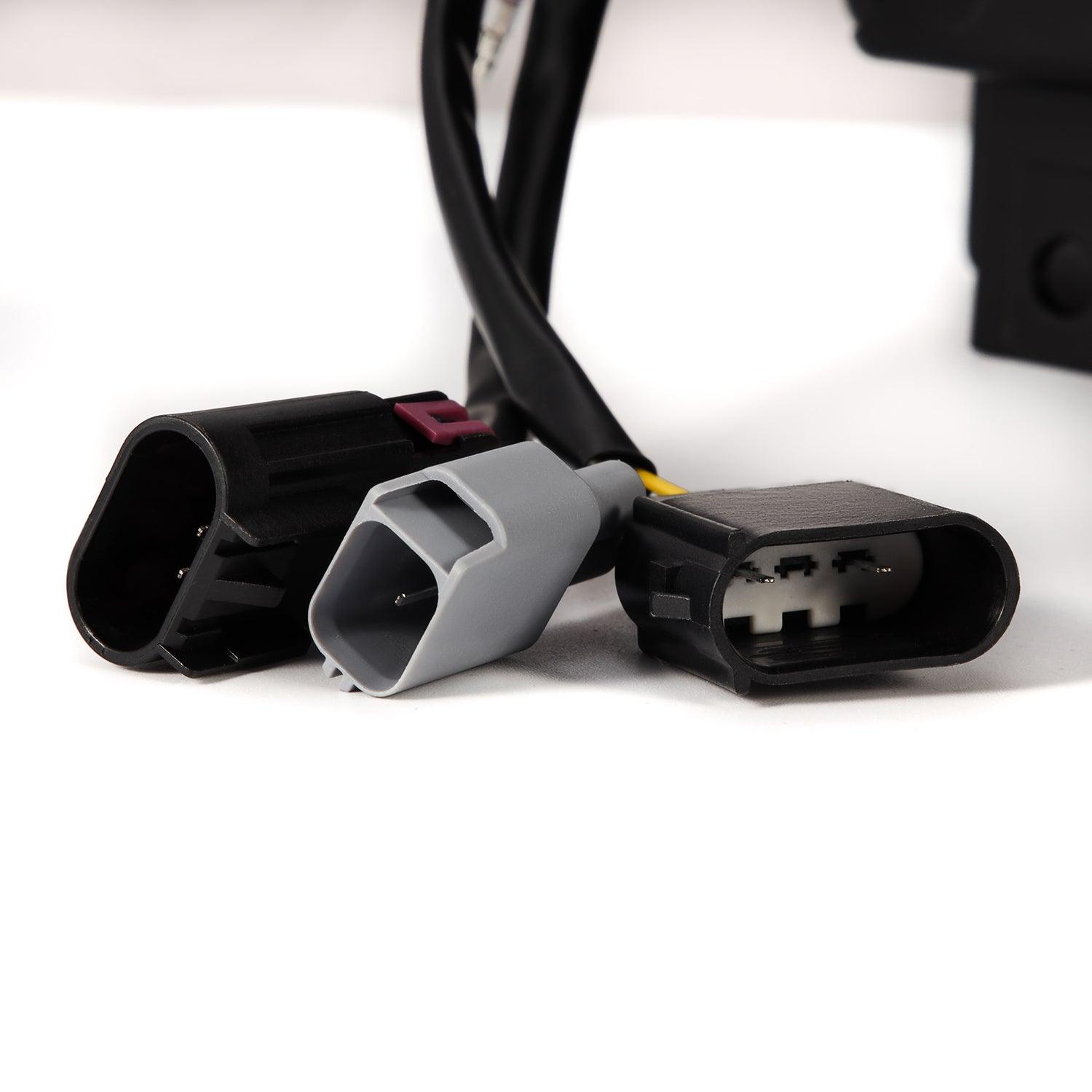 Alpha Rex 05-07 Ford Super Duty LUXX-Series LED Projector Headlights Alpha-Black