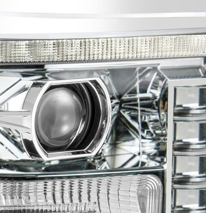 Alpha Rex 11-16 Ford Super Duty LUXX-Series LED Projector Headlights Chrome