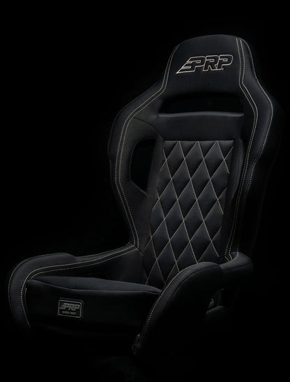 Contour Suspension Seat, Black Cloth