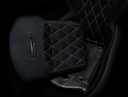 Contour Suspension Seat, Black Cloth