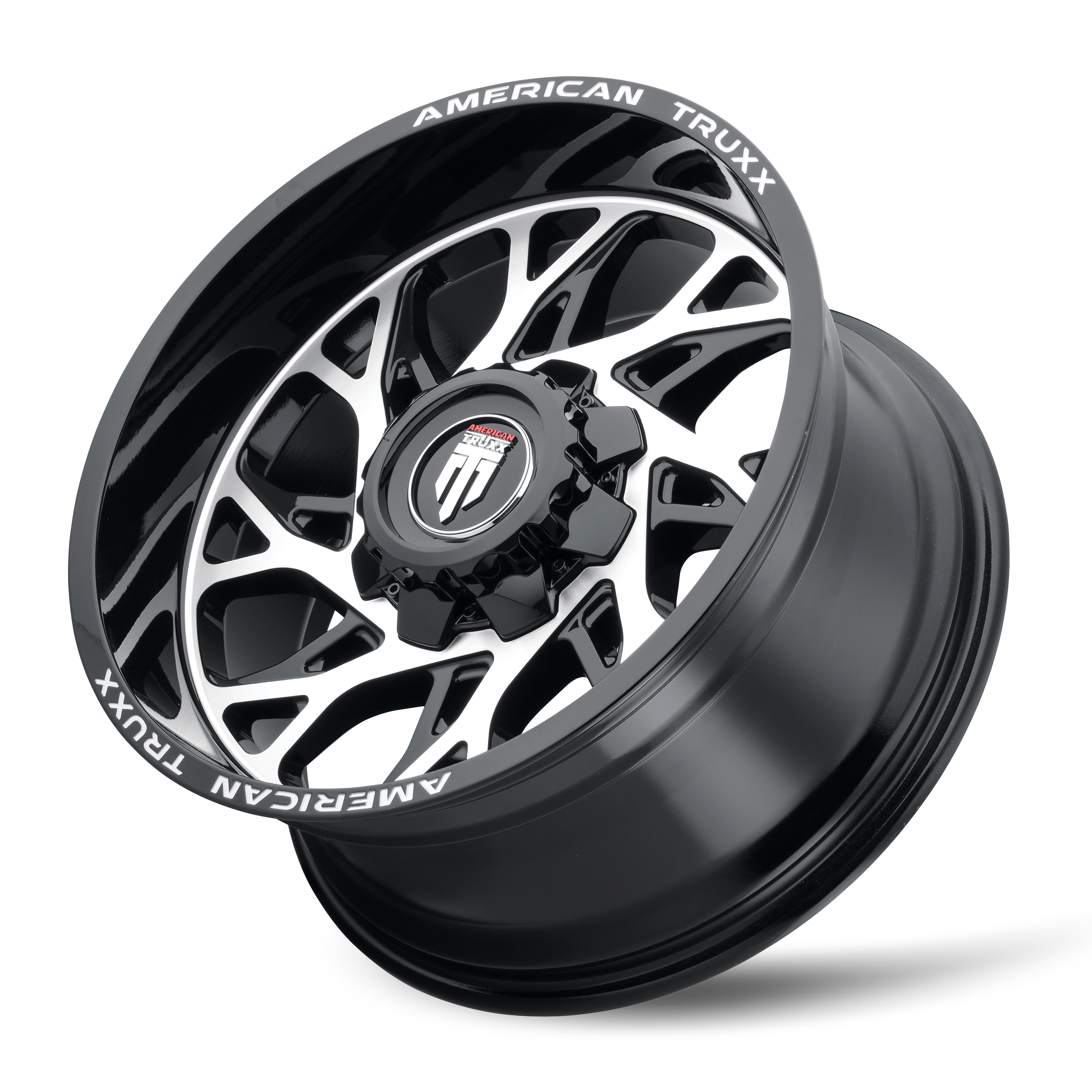 AMERICAN TRUXX AMERICAN TRUXX DESTINY AT1913 GLOSS BLACK MILLED 24X14 8-170 -76MM 125.2MM
